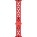 Curea pentru Apple Watch 45mm, NIKE Sport Band, Bright Crimson/Gym Red