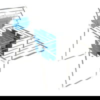 Uscator rufe, Inox, Profi Plus, Wenko