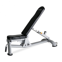 Banca abdomene ajustabila DHS K003, negru