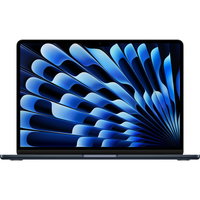 Laptop Apple MacBook Air 13" cu procesor Apple M3, 8 nuclee CPU si 8 nuclee GPU, 16GB RAM, 256GB SSD, Midnight, Tastatura Internationala, Manual RO