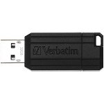 Memorie externa Verbatim PinStripe 32GB USB 2.0 Black