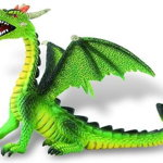 Dragon verde, Bullyland, 2-3 ani +, Bullyland