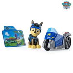 Spin Master - Figurina Chase , Paw Patrol , Cu minivehicul