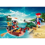 Set Portabil- Prinderea Piratului, Playmobil