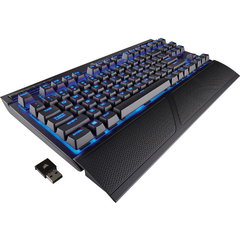 Tastatura Wireless Corsair K63 Blue LED Cherry MX Red, USB, Black Tastatura Wireless Corsair K63 Blue LED Cherry MX Red, USB, Black