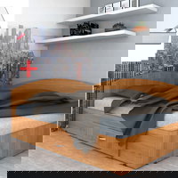 Set Pat Colt 160 + Saltea MR Poket, Cires, MarcelProd