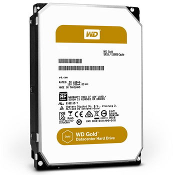 HDD Server WD Gold CMR (3.5''  2TB  128MB  7200 RPM  SATA 6Gbps  512N)