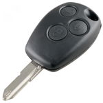 Carcasa cheie techstar® renault clio, megane, modus, espace, scenic, laguna, dacia logan, duster, sandero, 3 butoane, ne73