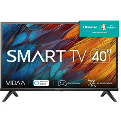 Televizor smart Hisense - 40A4K, 40'', DLED, FHD, negru