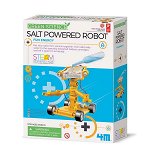 Joc educativ robot alimentata cu sare, Salt-Powered Robot, Green Science, 1