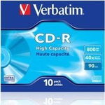 Verbatim 40x CD-R 10p 80MB Jc Extra Protection 43428, Verbatim