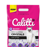 CALITTI Crystals lavender asternut silicat pentru litiera pisicilor 3,8 L