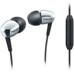 Casti Philips SHE3905/00, argintiu-negru