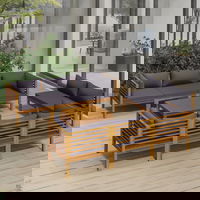 Set mobilier de gradina cu perne vidaXL