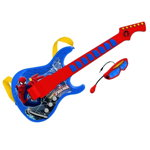 Chitara Cu Ochelari Si Microfon Spiderman Reig Musicales Pentru Copii, Reig Musicales