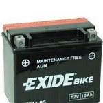 EXIDE AGM - moto START-STOP 12V 10Ah 150A - Borna Inversa (stanga +), EXIDE