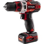 cordless drill TE-CD 12/1 Li (red / black, Li-ion battery 2Ah), Einhell