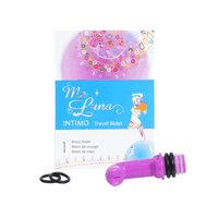 MeLuna Intimo, bideu portabil cu adaptoare, 1 buc, 