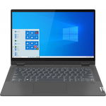 Ultrabook Lenovo 14'' IdeaPad Flex 5 14IIL05, FHD IPS Touch, Procesor Intel® Core™ i7-1065G7 (8M Cache, up to 3.90 GHz), 16GB DDR4, 512GB SSD, Intel Iris Plus, Win 10 Pro, Graphite Grey