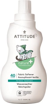 Atitudine, spălare lichid haine pentru copii de pere Nektar (pere Nectar) 40 spălări - 1000 ml, Attitude