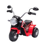 Motocicleta Electrica HOMCOM cu Baterie Reincarcabila 6V, Viteza 2km/h, de la 18-36 Luni, Rosie | Aosom Romania, HOMCOM