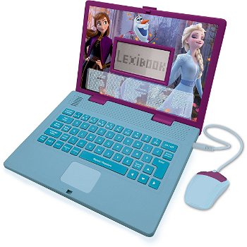 Laptop educational Lexibook Disney Frozen 2, 124 de activitati, Lexibook