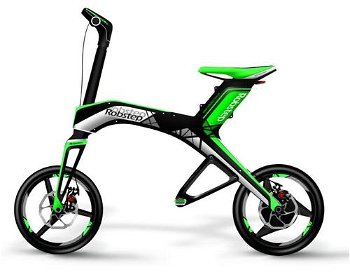 Robstep Bicicleta electrica X1 Verde