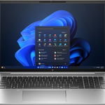 Laptop HP EliteBook 860 G11, 16.0 inch WUXGA (1920x1200) WLED+LBL UWVA Anti-Glare 400 nits Image Recognition, Intel Core U7-155H 16-Core (2.5GHz, up to 4.8GHz, 24MB), video integrat Intel Graphics, RAM 32GB DDR5 5600Mhz (1x32GB), SSD 1TB PCIe NVMe, no, HP