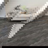 Gossi placi pardoseala autoadezive 55 buc. gri pvc dungi 5,11 m2, Gossi