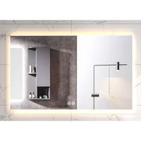 Oglinda dreptunghiulara Fluminia Miro 120 cu iluminare LED si dezaburire