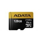 Card de memorie A-DATA, microSDXC, 128 GB, 275 MB/s Citire, 155 MB/s Scriere, Clasa 10 + Adaptor SD
