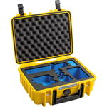 Outdoor Case Type 1000 for GoPro Hero 12 (fits even GoPro Hero 9/10/11), Yellow, B&W