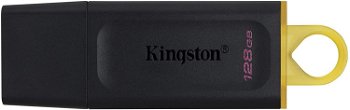 Memorie USB MEMORIE USB 3.2 Flash Drive Kingston 128GB Data Traveler Exodia, USB 3.2 Gen1, Black + White DTX/128GB, Kingston