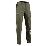 Pantalon 100 Stepă regular Verde Bărbați, SOLOGNAC