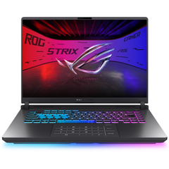 Laptop ASUS ROG Strix G16 (2025) G615 G615LM-S5067, 16 inch 2560 x 1600, Intel Core Ultra 9 275HX (24 C / 24 T, 2.7 GHz - 5.4 GHz, 40 MB cache, 28 W), 16 GB DDR5, 1 TB SSD, Nvidia GeForce RTX 5060, Fara sistem de operare, Gri