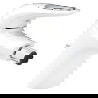 Baterie bideu Grohe Eurostyle 33565LS3 marimea S, monocomanda, cartus ceramic, set evacuare inclus, limitator temperatura, Alb, Grohe