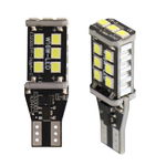 Bec Led Auto Techstar® T15, w16w, Alb Rece, 6000K, 12V, 300lm, Techstar