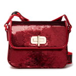 Tommy Hilfiger Geantă Mini Me Turnlock Sequins AW0AW10977 Roz