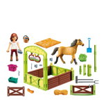 Lucky & spirit with horse stall , Playmobil
