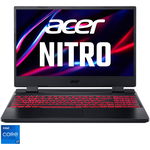 Laptop Gaming Acer Nitro 5 AN515-58 cu procesor Intel® Core™ i7-12700H pana la 4.70 GHz, 15.6", Full HD, IPS, 144Hz, 16GB, 512GB SSD, NVIDIA® GeForce RTX™ 3070Ti 8GB, No OS, Obsidian Black