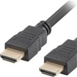 Cablu Lanberg HDMI v2.0 high-speed Ethernet 3 metri (CA-HDMI-11CC-0030-BK), Lanberg