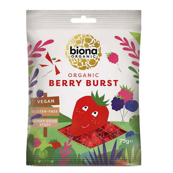 Jeleuri Fruit Burst fara gluten Biona, bio, 75 g, Biona