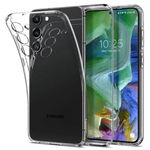 Husa Spigen Cristal Lichid1 pentru Samsung Galaxy S23+ Plus Transparent