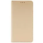 Husa Smart Book Case pentru Samsung A13 5G/ A04S cu inchidere magnetica, piele ecologica, Aurie, Oem