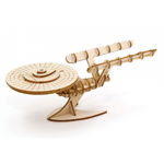 Figurina Kit de Asamblare Lemn Star Trek TOS IncrediBuilds 3D U.S.S. Enterprise, Star Trek