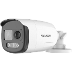 Camera AnalogHD ColorVu 2MP cu PIR si alarma incorporata, lentila 2.8mm, lumina alba 40 m, Audio - HIKVISION - DS-2CE12DF3T-PIRXOS-2.8mm, HIKVISION