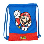 Geantă Rucsac cu Bretele Super Mario Roșu Albastru (26 x 34 x 1 cm), Super Mario