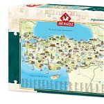 Puzzle Art Puzzle - Karte der Turkei, 260 piese (Art-Puzzle-4288), Art Puzzle