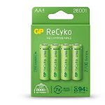 Baterii reincarcabile GP ReCyko AA 2600 mAh, 4 buc