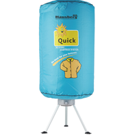 Uscator de Rufe Electric, Putere de Uscare 700W, Capacitate 10KG, Control Temperatura, Albastru, Hausberg